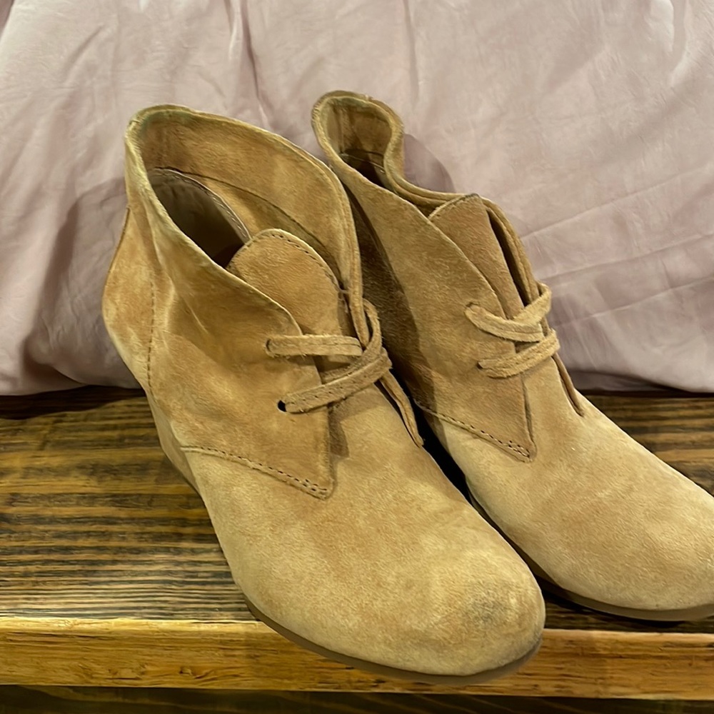 GIANNI BINI suede lace  bootie